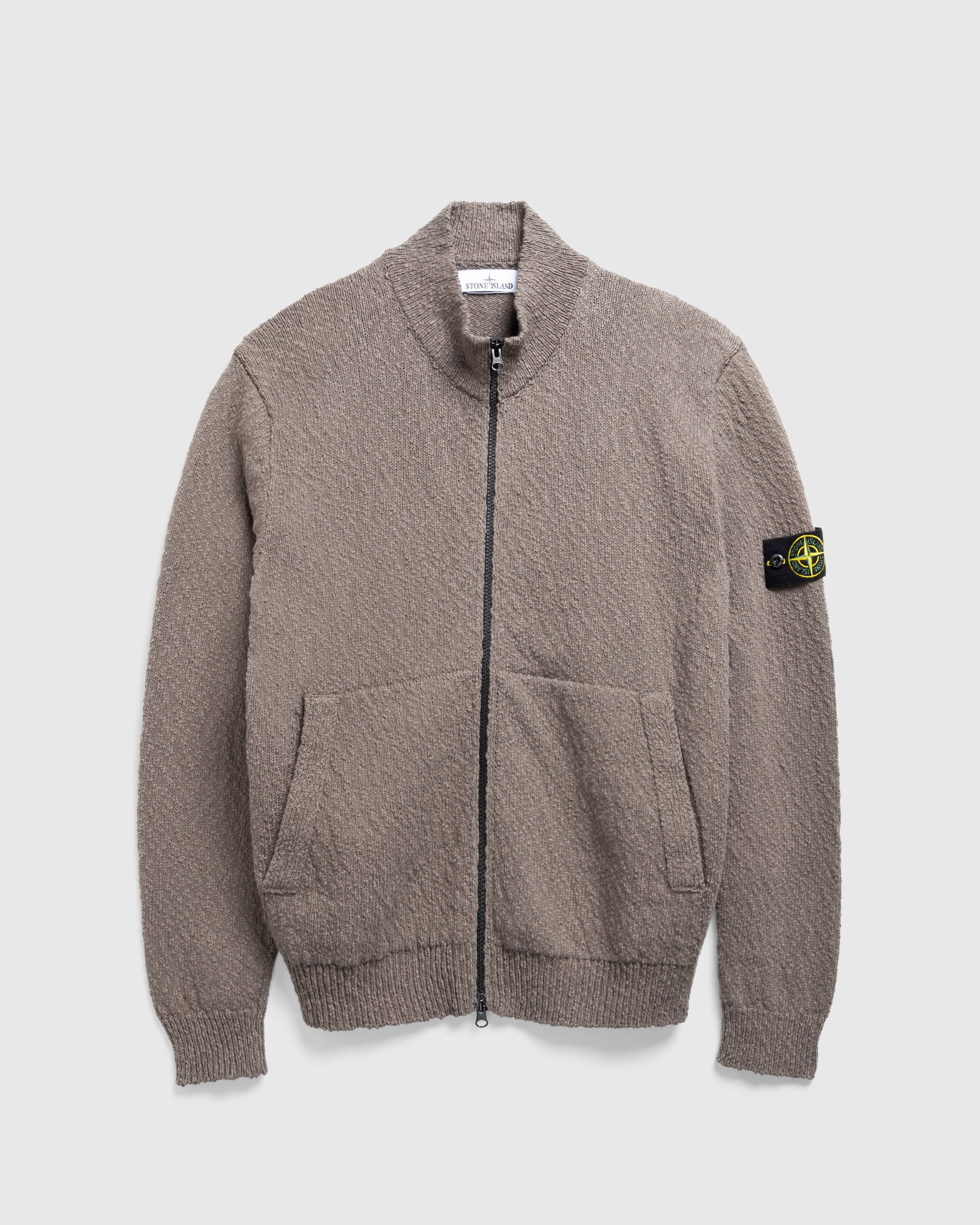 Stone Island – Zip Cardigan Musk | Highsnobiety Shop